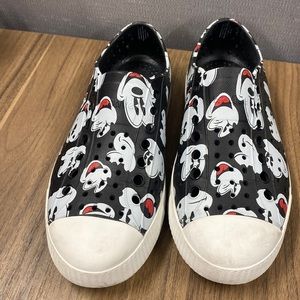 Mickey Mouse Native shoes size 5